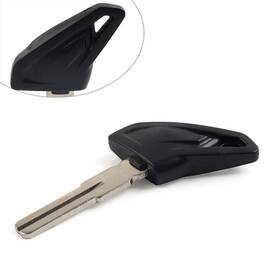 Flashbuyeasyusa 550745690276 Uncut Blade Blank Key Fit Ducati Scrambler Icon 696 796 848 996 1098 1198 Black