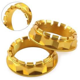 1299 Flashbuyeasyusa 611000416618 2x Rear Wheel Axle Nut For Ducati V4 1098 1198 1199 Diavel Motorcycle Gold