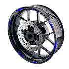 F-wsal02b17105001a22079 For Kawasaki Z400 19 20 21 17inch Rim Decal Stickers Blue Line2