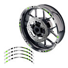 Wrsh24xx17105001a085 For Kawasaki Zx10r Ninja Zx1000 18 Green 17inch Wheel Rim Sticker Reflective Sh24