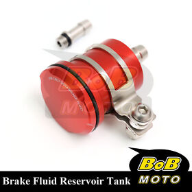 Bo-ftrd04rd200200006k For Ninja Zx-10r 2006-2007 Red Racing Cnc Rear Brake Fluid Reservoir Tank