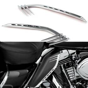 Fortodayy 422124237122 For Harley Cvo Road Glide Ultra Fltruse Mid-frame Air Deflectors Accents Trims