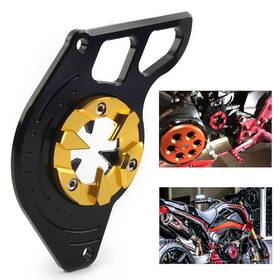 Fortodayy 550749485748 Front Sprocket Chain Guard Cover Left Engine Gold For Honda Grom Msx125/sf 13-19