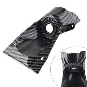 Fortodayy 550756705617 Ignition Key Case Cover Panel Fairing Carbon Fiber For Kawasaki Z900 2017-2020