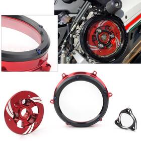 1299 Fortodayyus 550729550763 Clutch Cover Protector Guard Red For Ducati Panigale 1199 959 R S 2012-2020
