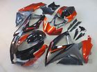 Fs-sg60008-1641 Ef Orange And Black Stripes Abs Fairing Kit Suzuki