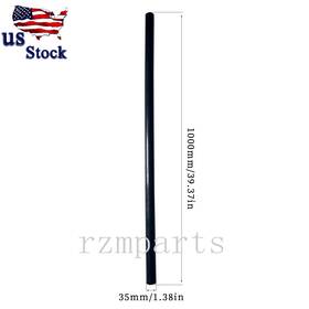 Fx-yyc-pom-z-r2j-25231220-8-2 Fxcnc 1pcs Pom Stick Plastic Round Bar Rod Black Diameter 35mm/1.38in Lenght 1000mm