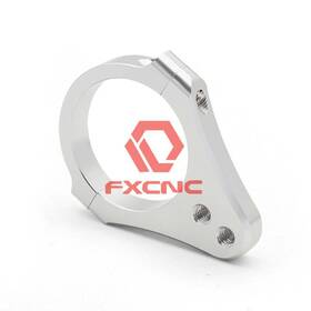 Fx-fxlm-r1j-210824-m-2 Fxcnc Racing Universal Fork Shock Absorber Damper Balance Brace Parts 52mm Silver Aluminum