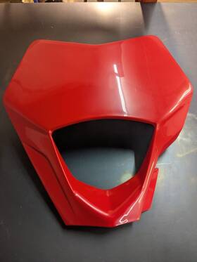 A54008002000fb Gasgas A54008001000fb New Headlight Mask With Rear Oem Red