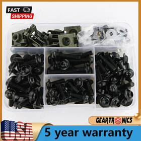 Hwfbt001409 Geartronics Complete Fairing Bolt Body Screws Kit For Yamaha Yzf R6 R1 R6s Yzf600r Fz6/r Us