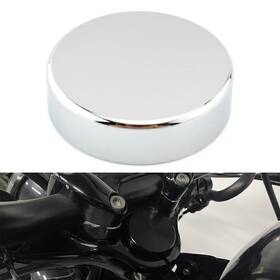 Geminiauto-ususa 698632295491 Upper Fork Stem Center Cover Silver For Harley Sportster 48 Xl1200 1988-2013 Us