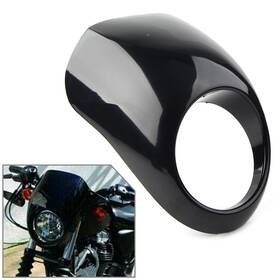 Goodcde 550729490984 Front Headlight Cowl Fairing Light Cover For Harley Sportster Dyna Xl883 1973-up