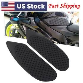Goodcde 550743269221 Tank Traction Pad Side Gas Knee Grip Protector Black For Gsxr600 Gsxr750 2006-07