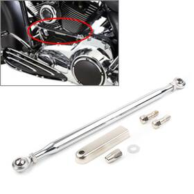 Goodcde 550743903170 Silver Round Shift Linkage Shifter For Harley Touring Electra Glide Road King