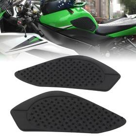 Goodnewstoreusa 550718985149 For Kawasaki Ninja Zx6r 09-16 Tank Traction Side Pad Gas Fuel Knee Grip Sticker