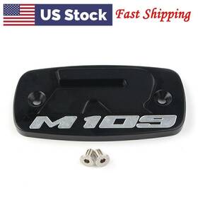Goodpartscenterus 336245260573 Front Brake Master Cylinder Reservoir Cover Cap Fit Suzuki Boulevard M109r Black