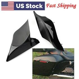Goodpartscenterus 463984186113 Stretched Extended Side Cover Panel For Harley Street Road Glide 2009-2013 Black