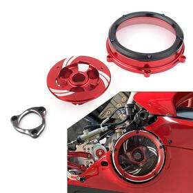 Goodpartscenterus 550719411210 For Ducati Panigale V4 V4s Clutch Cover Spring Retainer Pressure Plate Kit Clear