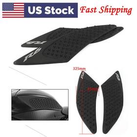 Goodpartscenterus 550748539435 For Yamaha Yzf R6 17-18 Gas Tank Pad Traction Side Knee Fuel Grip Decal Black