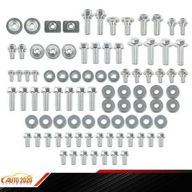 E-03sbc5901agy Grandorange 90pcs Bolt Kit Fit For Kawasaki Kx60 Kx65 Kx80 Kx85 Kx125 Kx250 Kx500 Bodywork