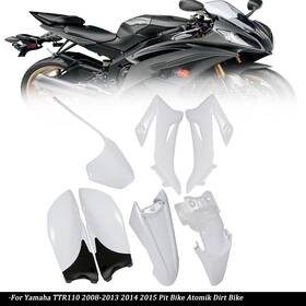 Gre120830 Greatparts For Yamaha Ttr110e Ttr 110 Trail Pit Bike Plastic Fairings Fender White Body Kit