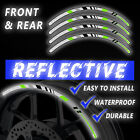 Bo-wrash20xx173001g016 Green 17inch Wheel Rim Reflective Stickers Sh20 For Aprilia Shiver 750 07 08 09 10