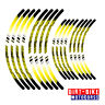 Fus-wsap05bxx211980401b054 Green Shaded Mx Bike Rim Sticker Decals For Kawasaki Kxf 450 2006-19 16 17 18