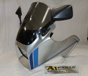 55028-5034-j3 Greer Vintage Mach 1 Fairing Cowl With Mirrors Headlight Kawasaki Gpz 750 Turbo