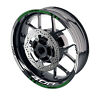 Gs2uswsgp01xx17z400bwh001 Gstar Wheel Rim Decal Racing Check Sticker For Kawasaki