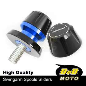 Splbbbum6odorsoduroagsuspn007 Gstar Blue M6 Swingarm Spools L-sonic Fit Dorsoduro 1200 11 12 13 14 15 16 17