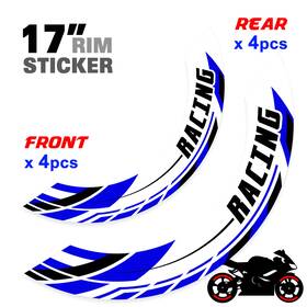 Wscs01wxxxgsuspn014su Gstar J01w Blue Rim Decals Wheel Stickers Fit Sv650 S 12 13 14 15 16 17 18 19 20