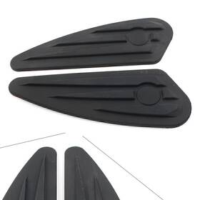 Gzyf 310006567378 Tank Traction Side Pads Gas Grip For Harley Sportster Dyna Softail Black