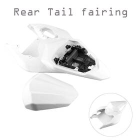 Gzyf 612067501071 Rear Tail Fairing Bodywork Unpainted White For 2006 2007 Yamaha Yzf R6