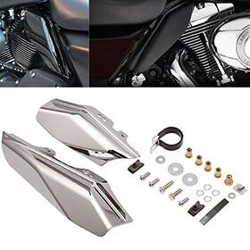 Aq-mp-346-ch H Ruo Silver Mid-frame Air Deflector For Harley Touring Street Electra Glide Road K