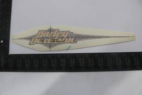 13496-07 Harley-davidson New Oem 2007 Softial Left Gas Tank Decal Gold Leaf Burg