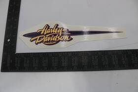 14100041 Harley-davidson New Oem Softail Dyna Touring Left Gas Tank Decal Gold