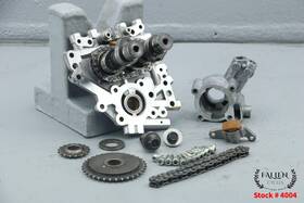 25355-06 Harley-davidson 2010 Softail Camshaft Support Plate Assembly Oil Pump Housing Only 8k
