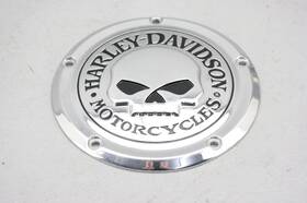 25700458 Harley-davidson 2018 Road King Derby Cover Willie G Skull Chrome
