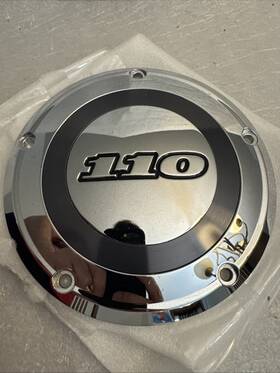 25700534 Harley-davidson Street Glide Cvo Derby Clutch Cover 110 Chrome