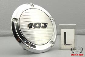 37184-11 Harley-davidson 2013 Road Glide Derby Clutch Cover Chrome