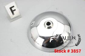 43155-00 Harley-davidson 2005 Softail Deluxe Front Wheel Cover Hub Cap Chrome