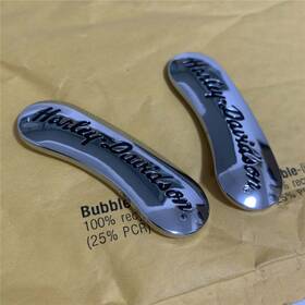 44476-99 Harley-davidson H-d Script Brake Caliper Medallion Emblem Insert Fit Cr