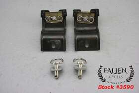 47449-09 Harley-davidson 2011 Cvo Road Glide Ultra Saddlebag Front Mount Brackets Left Right