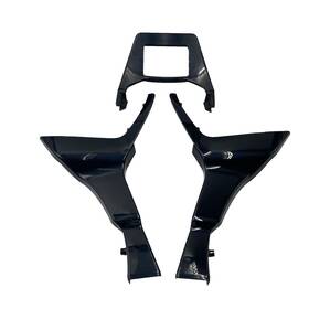 570010421 Harley-davidson Oem Blue Steel Chin Spoiler Side Fairing Set 15-23 Cvo Touring
