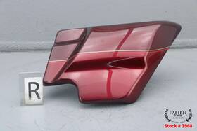 57200075 Harley-davidson 2016 Road Glide Right Side Frame Cover Mysterious And Velocity Red Sunglo