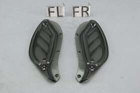 58128-96 Harley-davidson 2006 Electra Glide Inner Fairing Wind Deflector Set