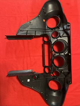 58199-08 Harley-davidson 2008-2013 Touring Flhx Street Glide Black Inner Front Fairing