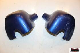 58491-10qh Harley-davidson 2010 Electra Glide Flhtcu Front Lower Fairing Caps