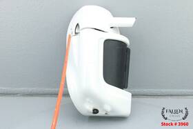 58492-07 Harley-davidson 2008 Electra Glide Lower Right Leg Fairing Assembly White Gold Pearl