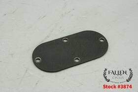 60572-78 Harley-davidson 2003 Softail Night Train Primary Inspection Cover Wrikle Black #3874